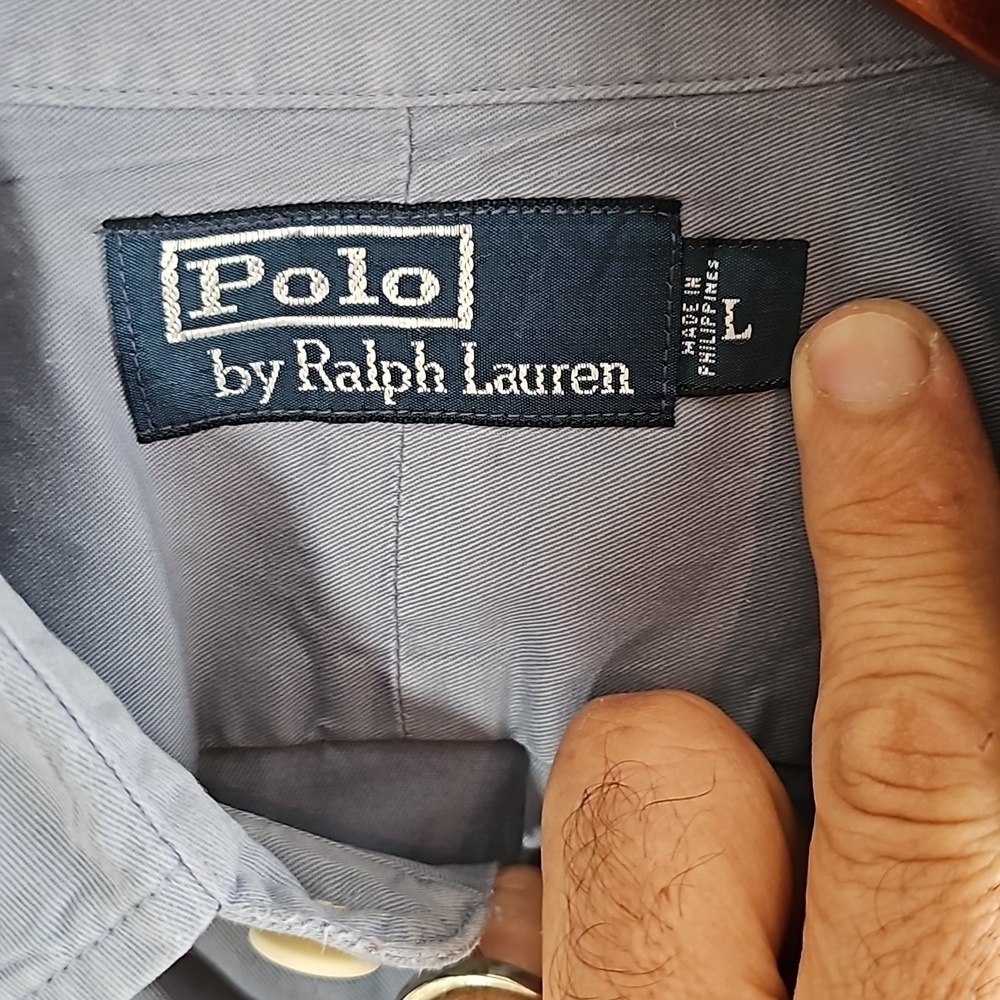 Vintage Polo by Ralph Lauren Casual Bottom Down Shirt. - Picture 3 of 9